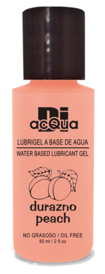 Lubrigel Base Agua Comestible 60 ml - Sabor Durazno - DiAcqua