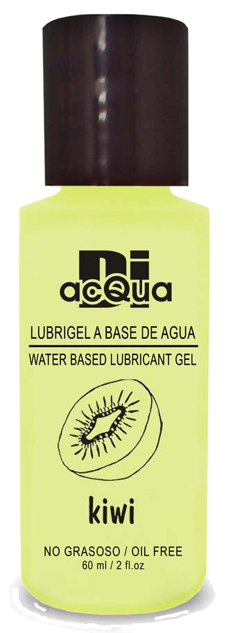 Lubrigel Base Agua Comestible 60 ml - Sabor Kiwi - DiAcqua