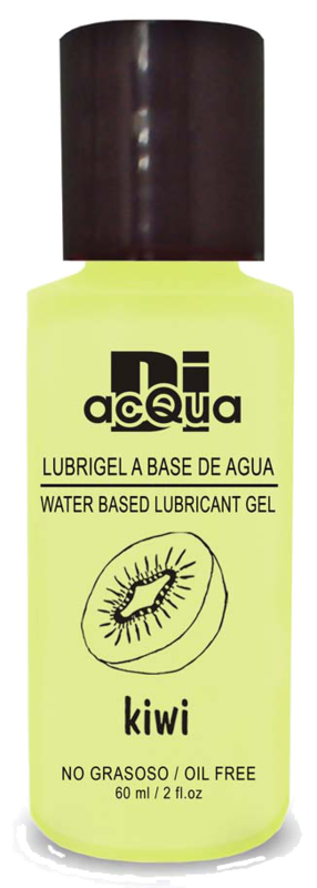 Lubrigel Base Agua Comestible 60 ml - Sabor Kiwi - DiAcqua