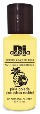 Lubrigel Base Agua Comestible 60 ml - Sabor Piña Colada - DiAcqua