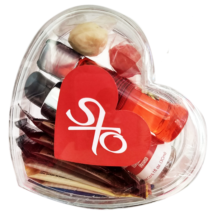 Kit Corazón con sabor Fresa - SXO