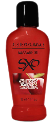 Aceite para Masaje 30 ml Sabor Cereza - SXO