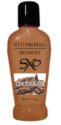 Aceite para Masaje 30 ml Sabor Chocolate - SXO