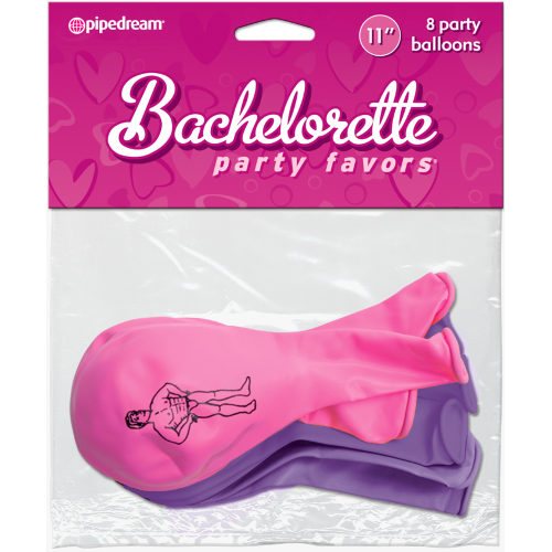 Pecker Balloons ( 8 Globos) - Bachelorette Party Favors - Pipedream Products