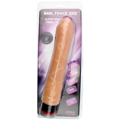 9&quot; Vibe Cock  - Real Touch XXX - Chisa Novelties