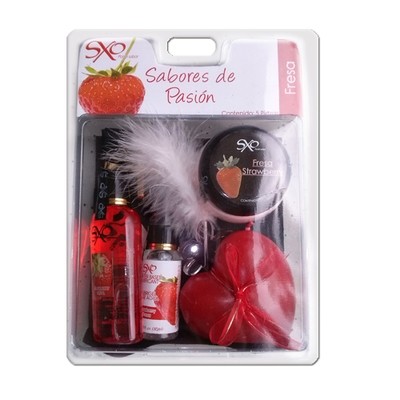 Kit Colección Sabores de Pasión - Fresa