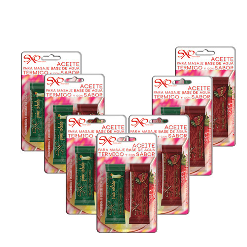 Aceite Comestible para Masaje - Blister Individual - SXO
