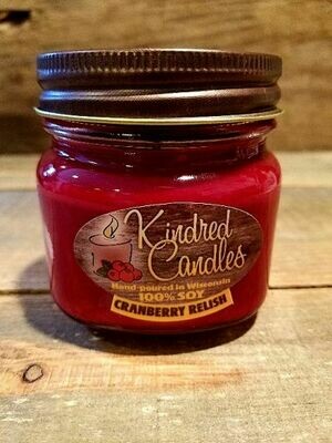 Kindred Candles Cranberry Relish Soy Candle