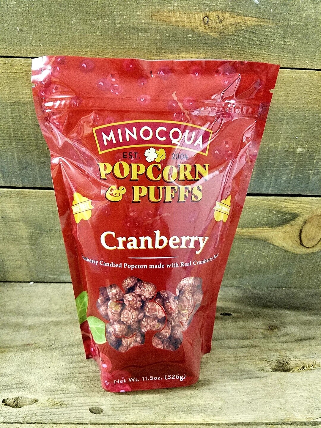 Cranberry Caramel Popcorn