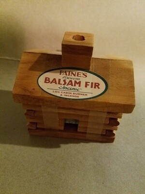 Small Cabin Burner w/Balsam logs
