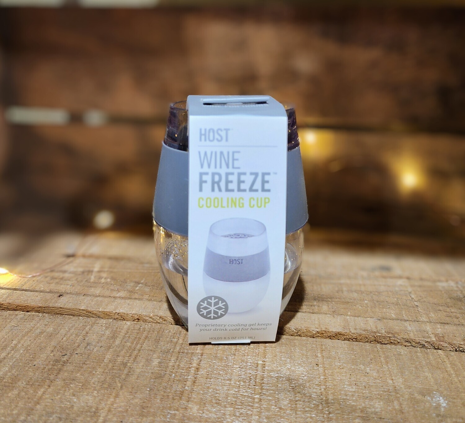 Freeze Grey Wine Glass