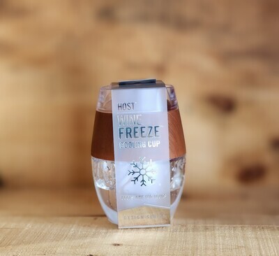 Freeze Wood Wine Glass