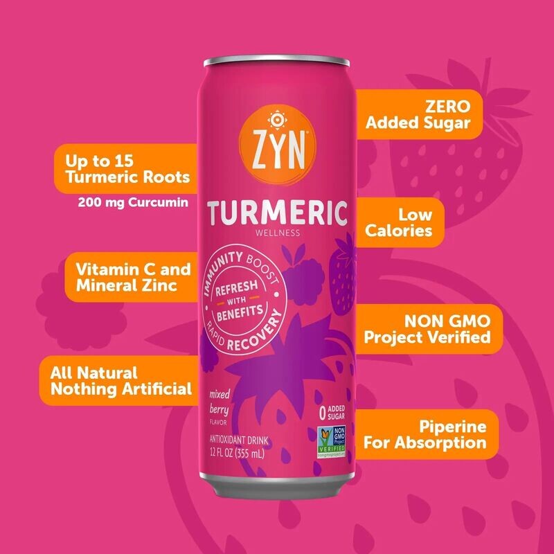 Zyn Turmeric Mixed Berry