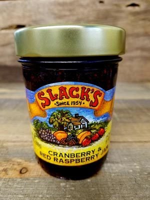 Slack's Cranberry Red Raspberry Jam