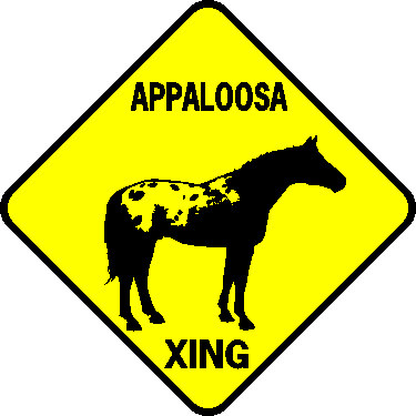 HORSE BREED SIGN