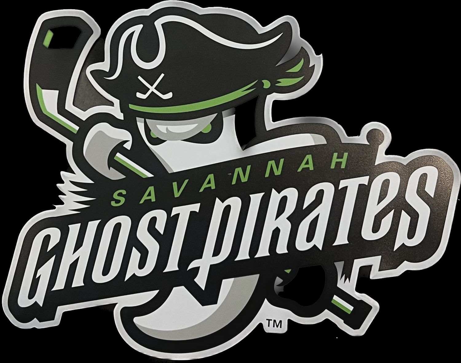 Ghost Pirates Logo Magnet