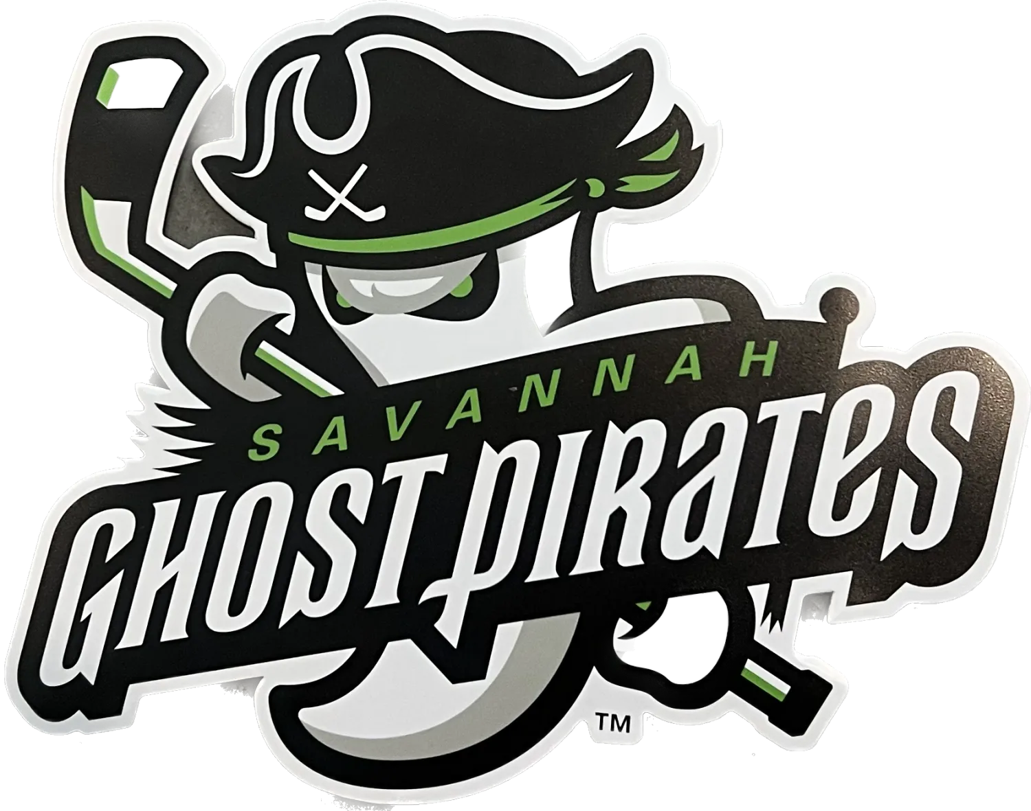 Ghost Pirates Logo Magnet