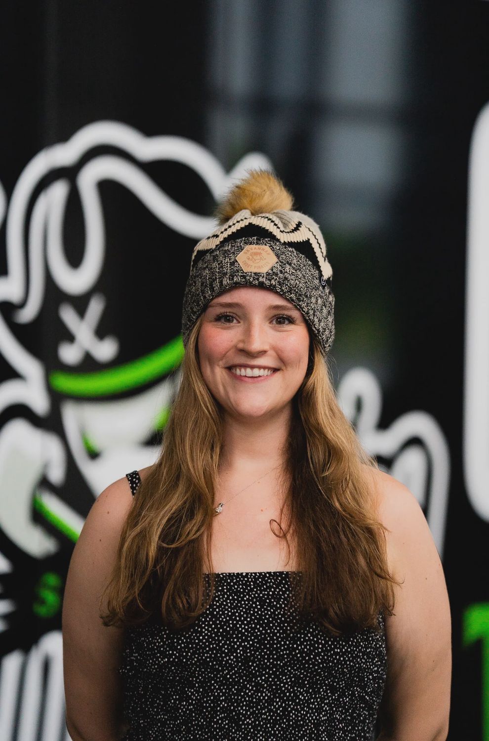 Savannah Ghost Pirates Zephyr Blk/Stone/Lt. Gray Minx Beanie