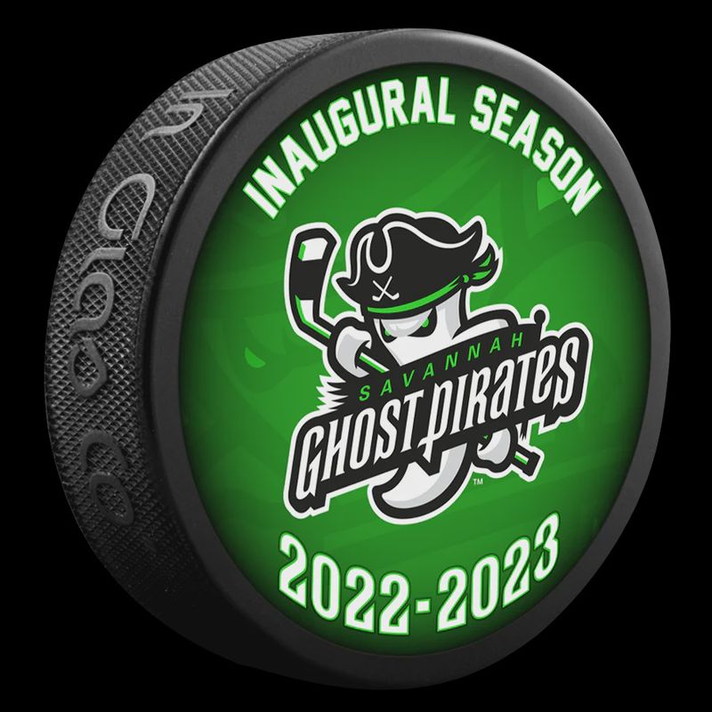 Ghost Pirates Puck - Inaugural Season