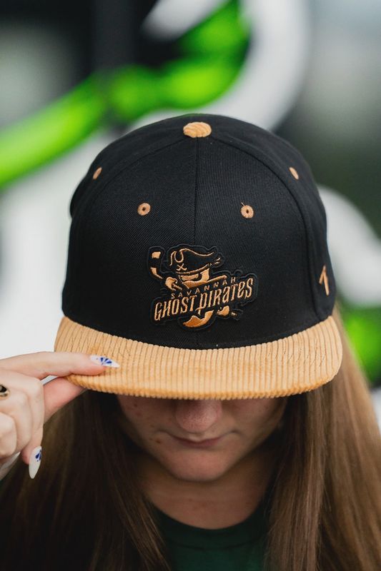 Savannah Ghost Pirates Hook Black/Russet Hat