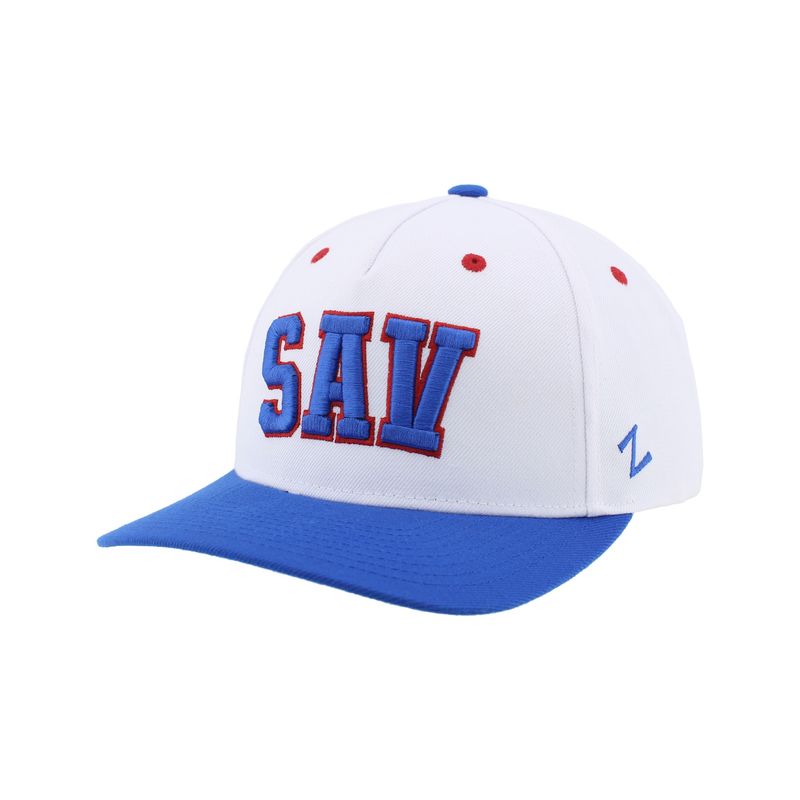 Ghost Pirates Olympic White/Royal Sav Hat