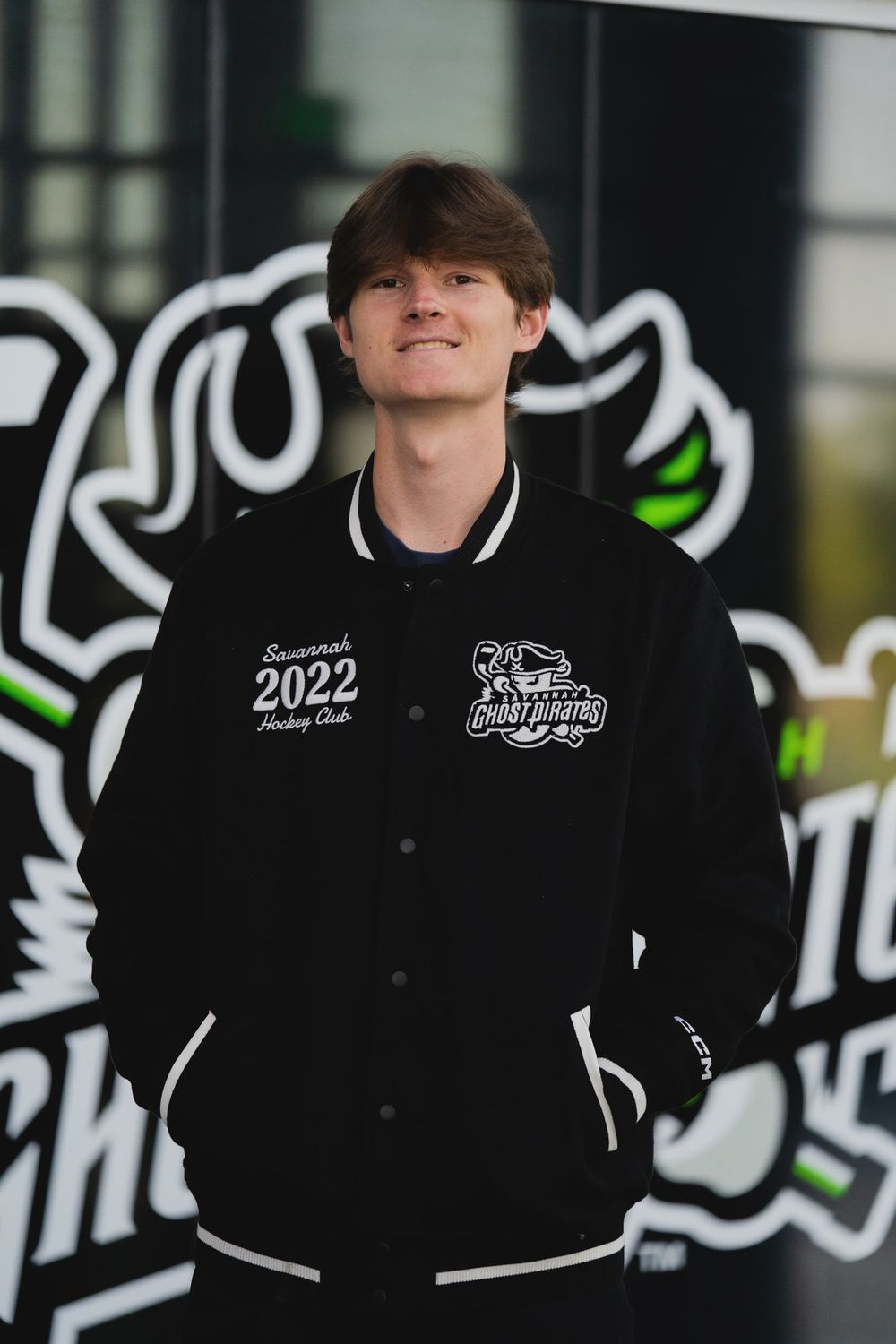 Ghost Pirates CCM Ghost Pirates Official Varsity Jacket