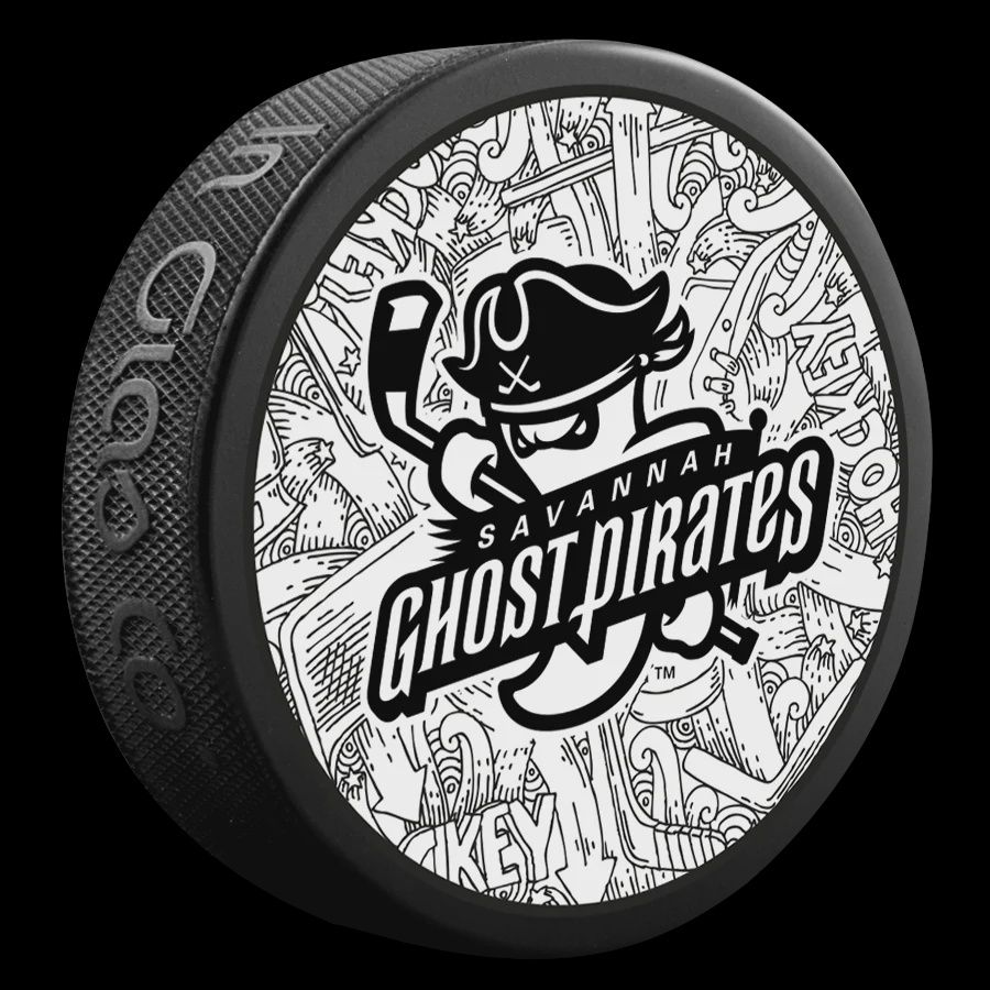 Ghost Pirates Puck - Doodle