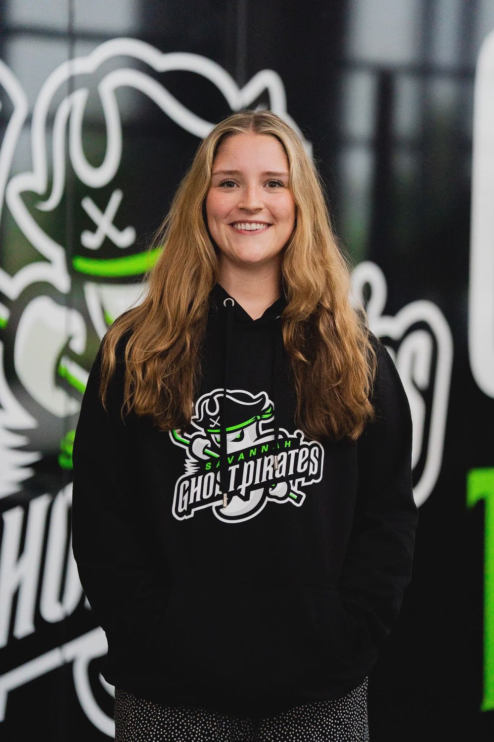 Savannah Ghost Pirates Black Core Primary Hoodie