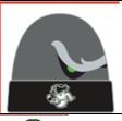 Ghost Pirates Black Secondary Eyes Beanie