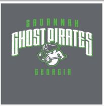 Ghost Pirates Charcoal Vintage 1 T-Shirt