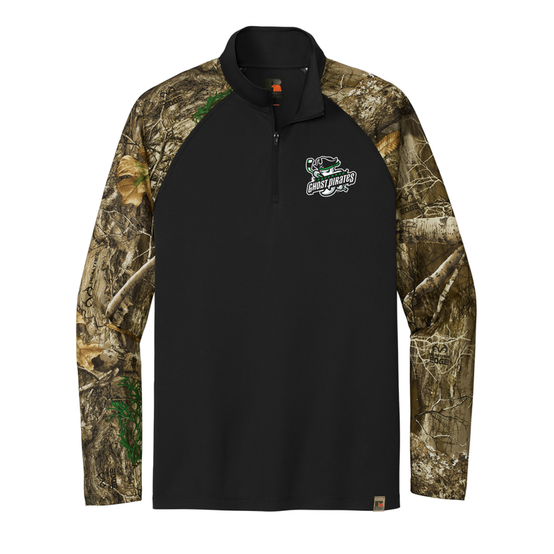 Ghost Pirates Realtree Colorblock Performance 1/4-Zip