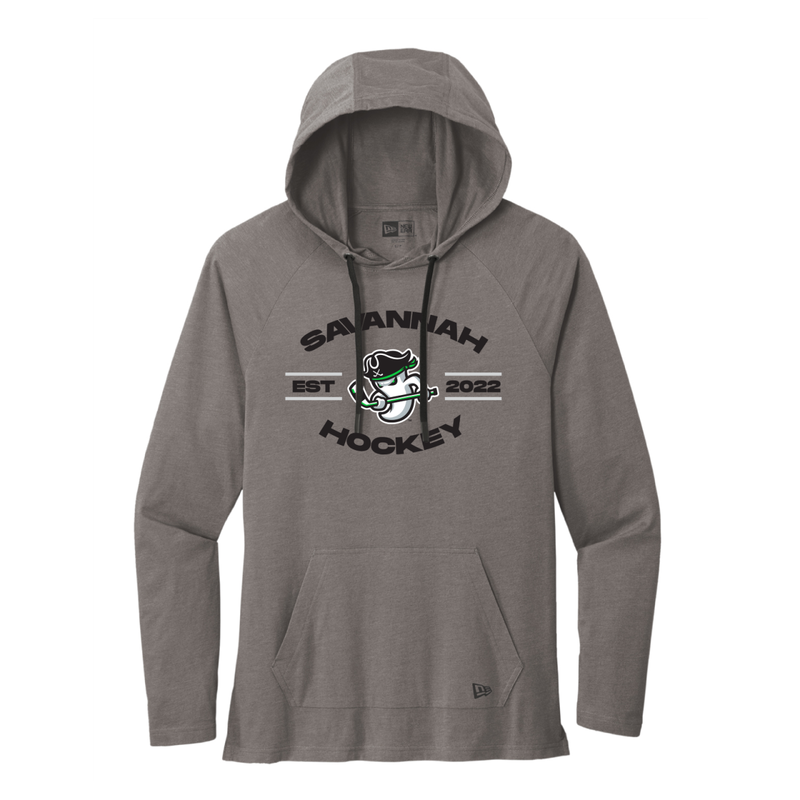 Ghost Pirates New Era Gray Tri-Blend Hoodie