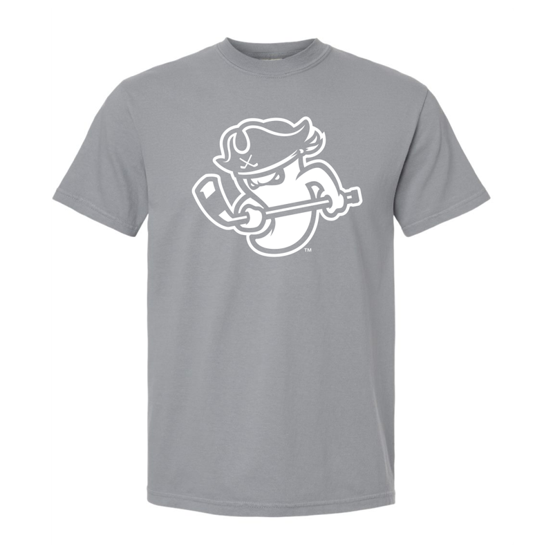 Ghost Pirates Granite Comfort Colors Heavyweight Tee