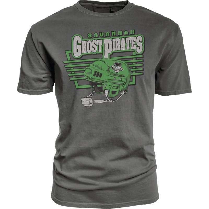Ghost Pirates Grey Split Helmet T-Shirt