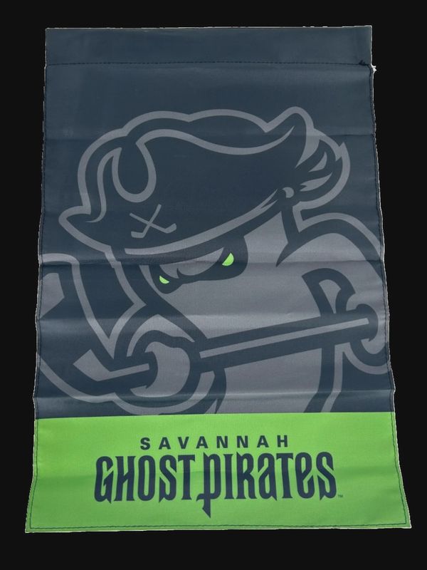 Savannah Ghost Pirates Garden Flag with Stake