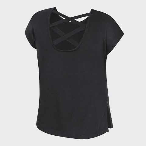 Savannah Ghost Pirates Colosseum Girls Ember Cross Back Tee