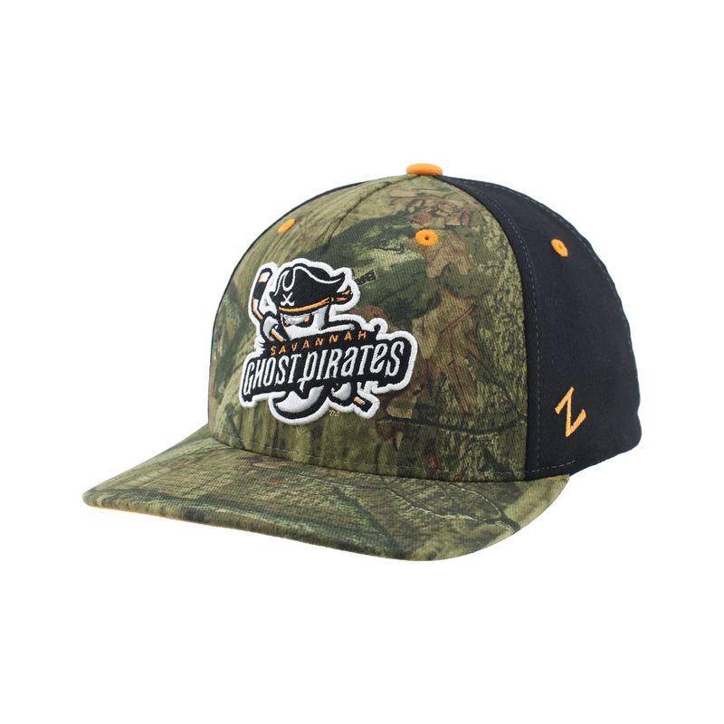 Ghost Pirates Country Mossy Oak/Blk Primary Hat