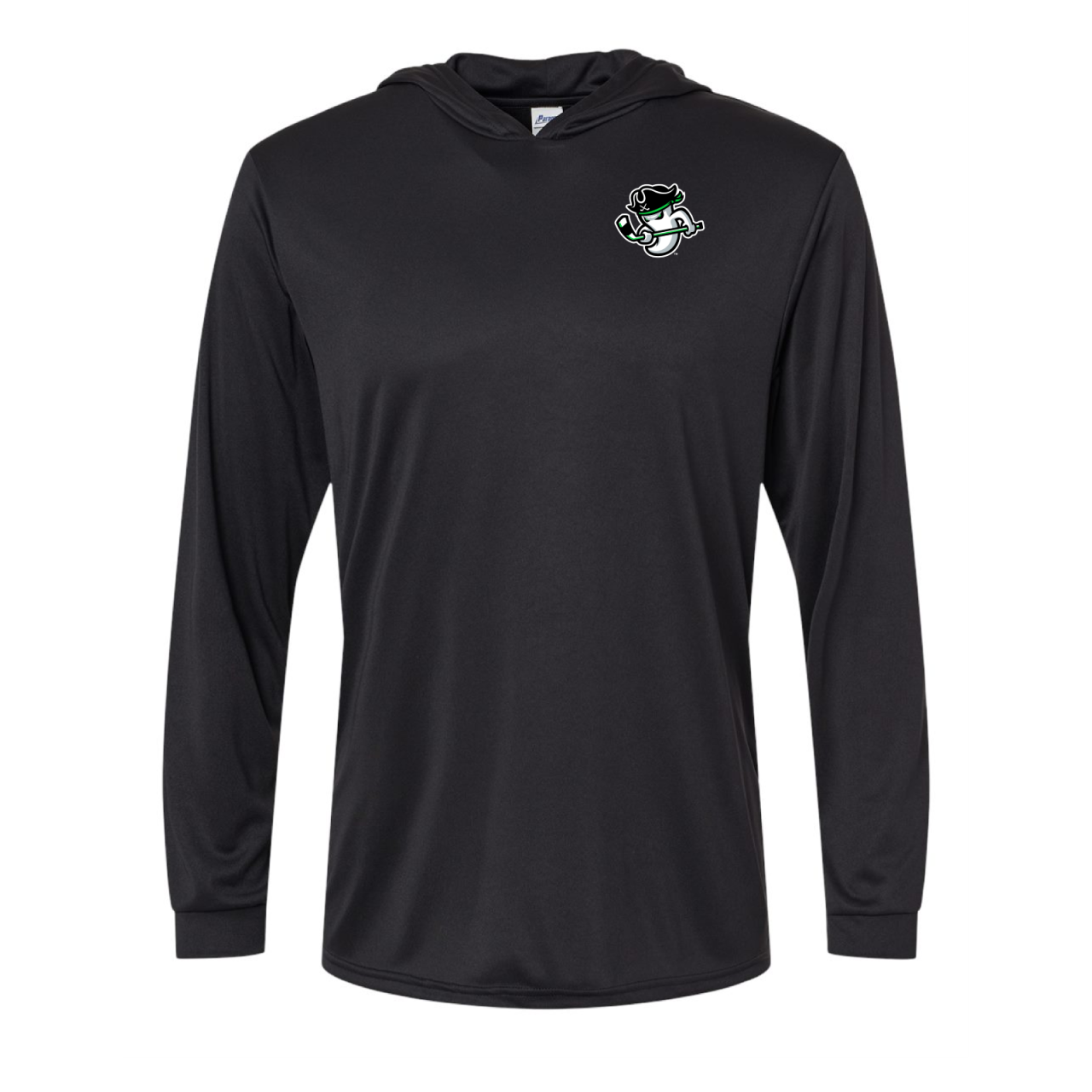 Ghost Pirates Black Paragon Long Sleeve Hooded T-Shirt
