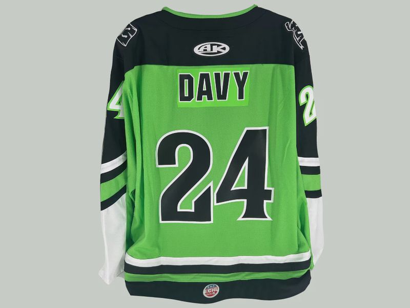 Ghost Pirates Green Replica Jersey Customization - Adult