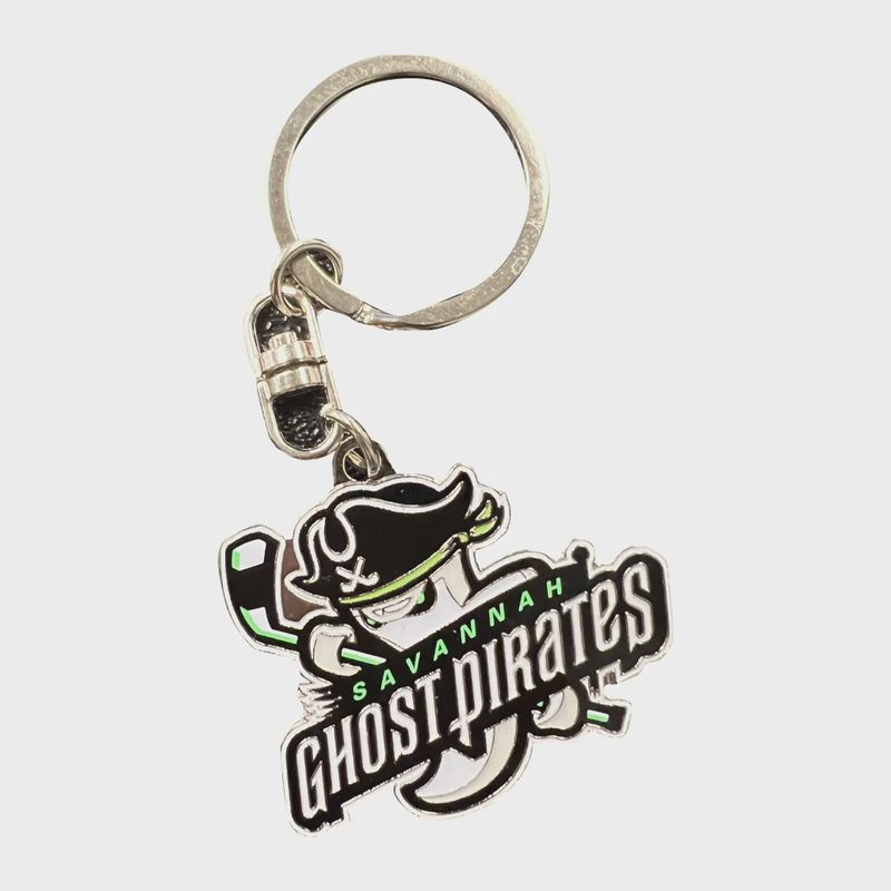 Ghost Pirates Primary Logo Keychain