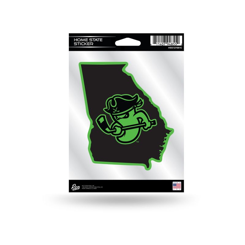 Savannah Ghost Pirates Home State Decal