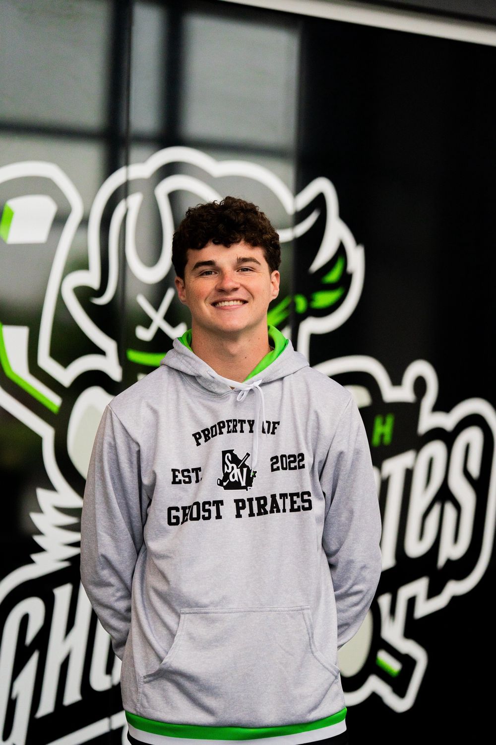 Savannah Ghost Pirates AK Gray Sublimated Hoodie
