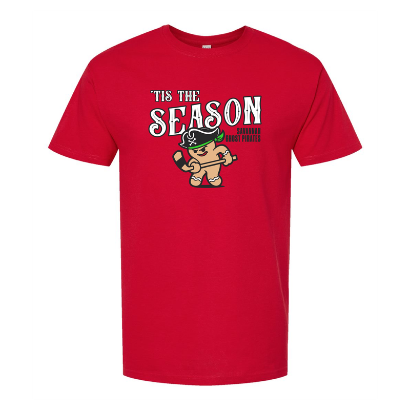 Ghost Pirates Red Holiday Gingerbread T-Shirt