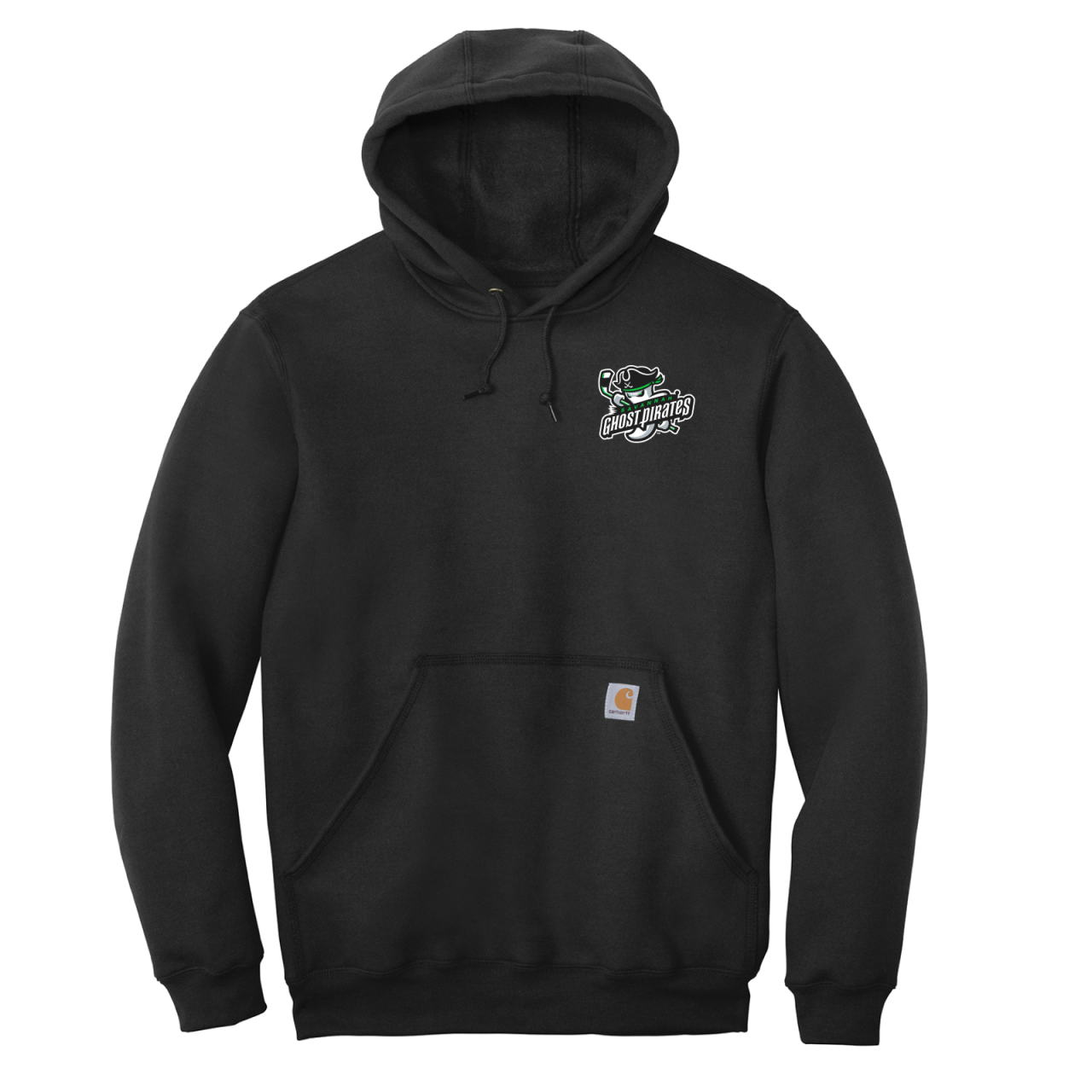 Ghost Pirates Carhartt Black Midweight Hooded Sweatshirt