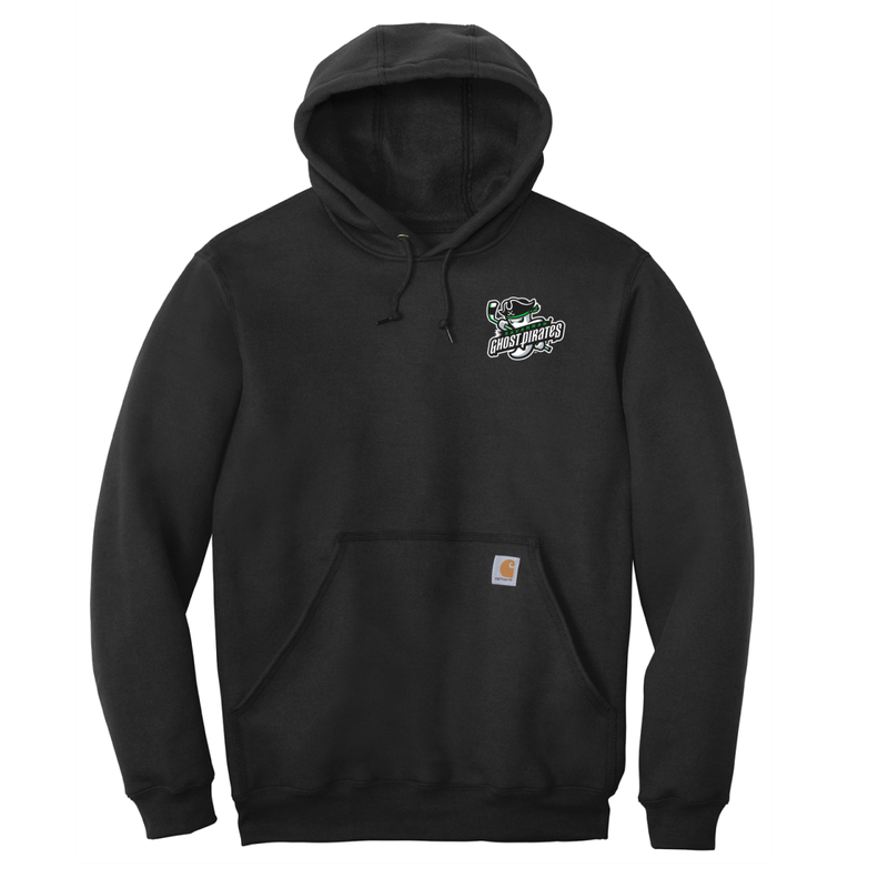 Ghost Pirates Carhartt Black Midweight Hooded Sweatshirt