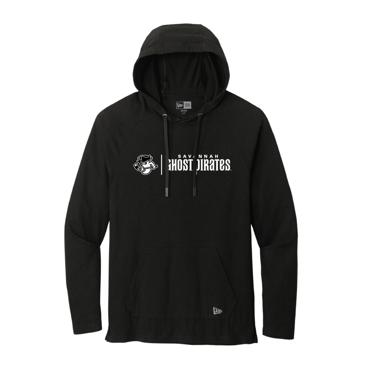 Ghost Pirates New Era Black Tri-Blend Hoodie