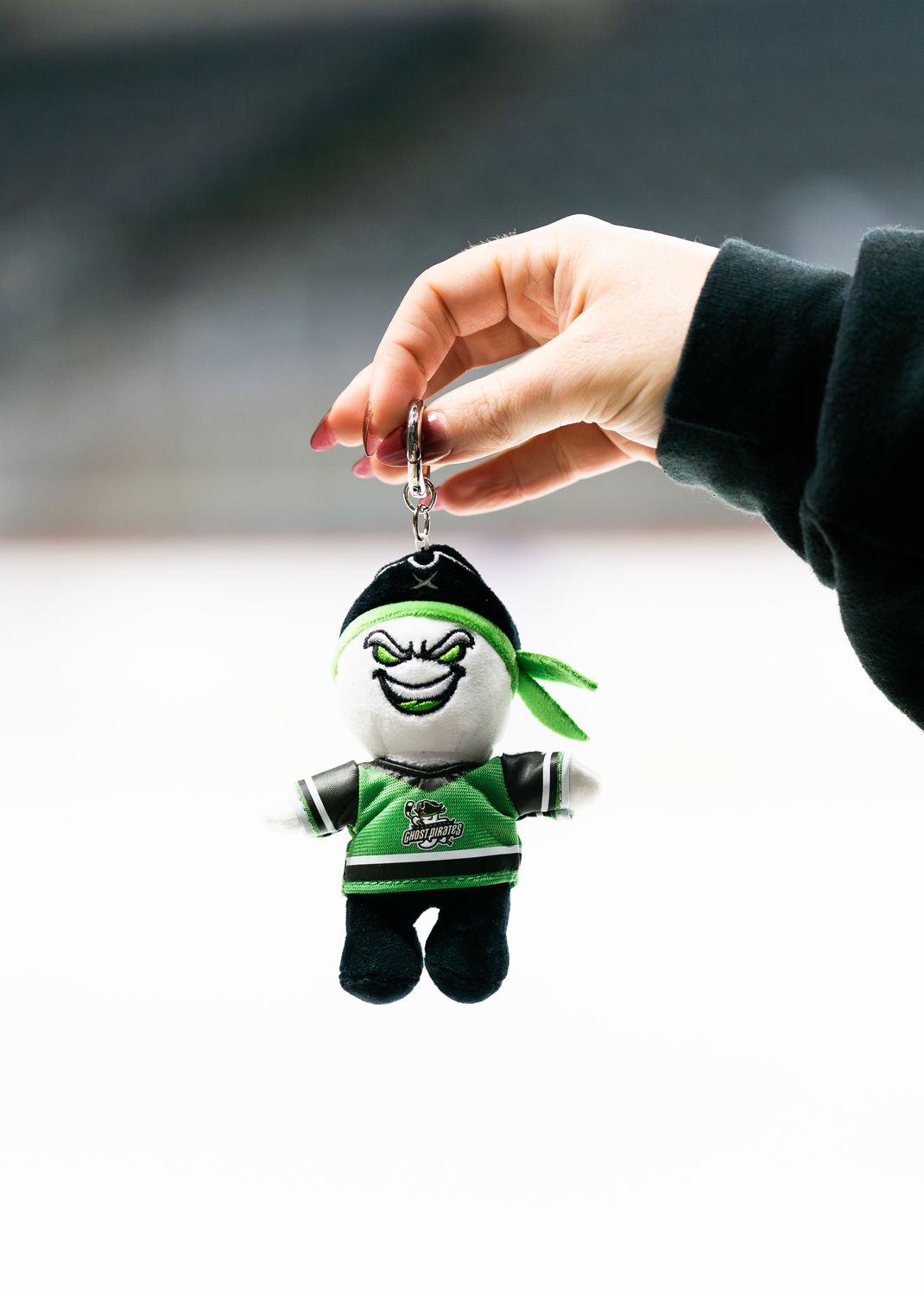 Savannah Ghost Pirates Davy Plush Keychain