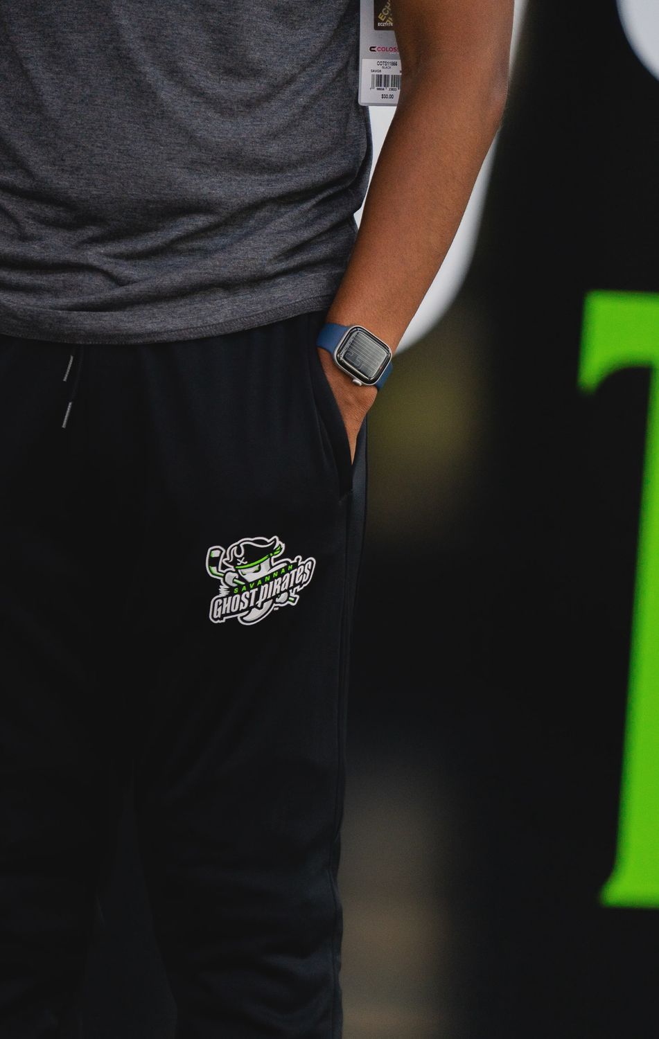 Ghost Pirates Black Under Armour Joggers