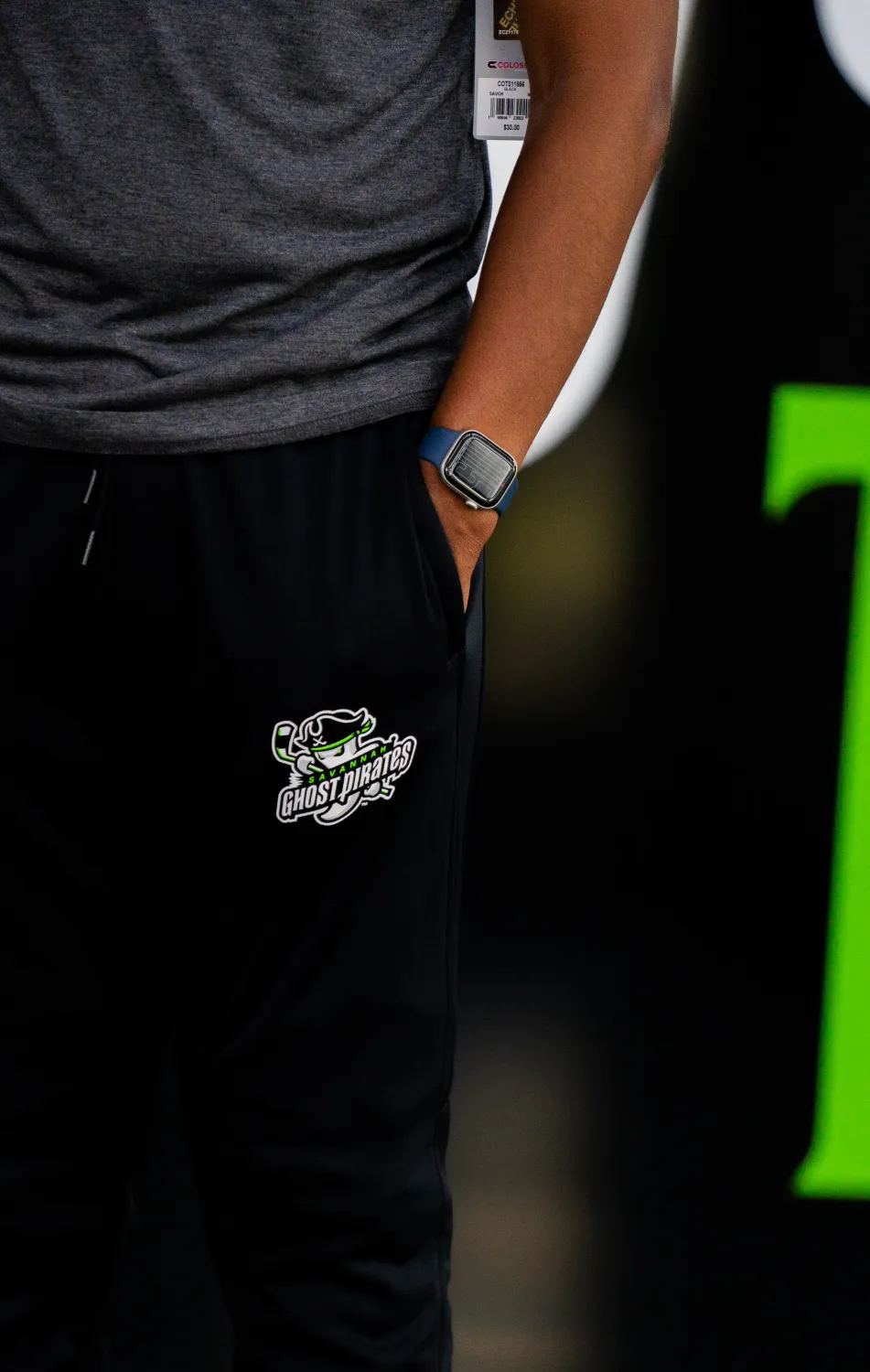Ghost Pirates Black Under Armour Joggers