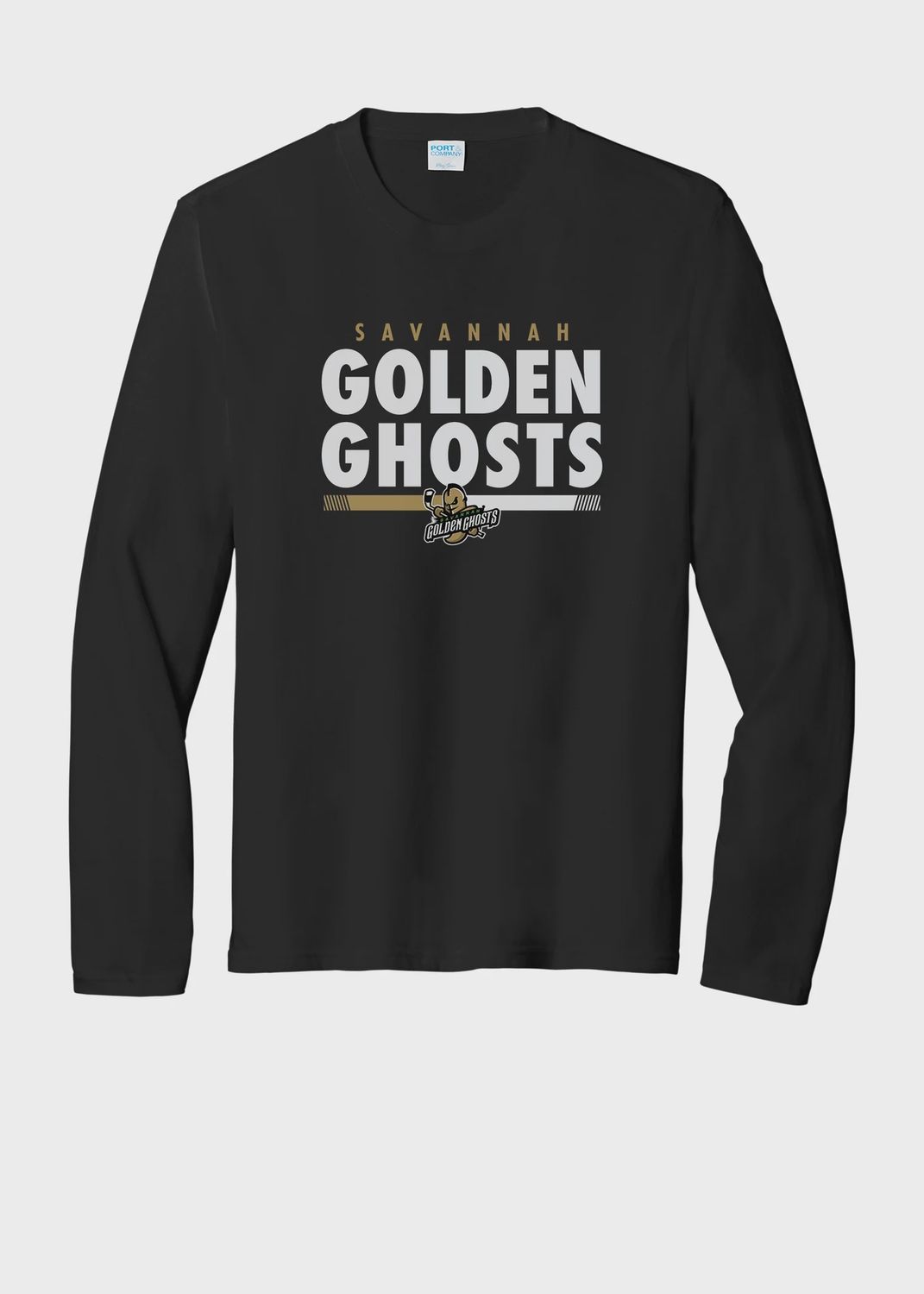 Ghost Pirates Limited Edition Golden Ghosts Black Long Sleeve T-shirt